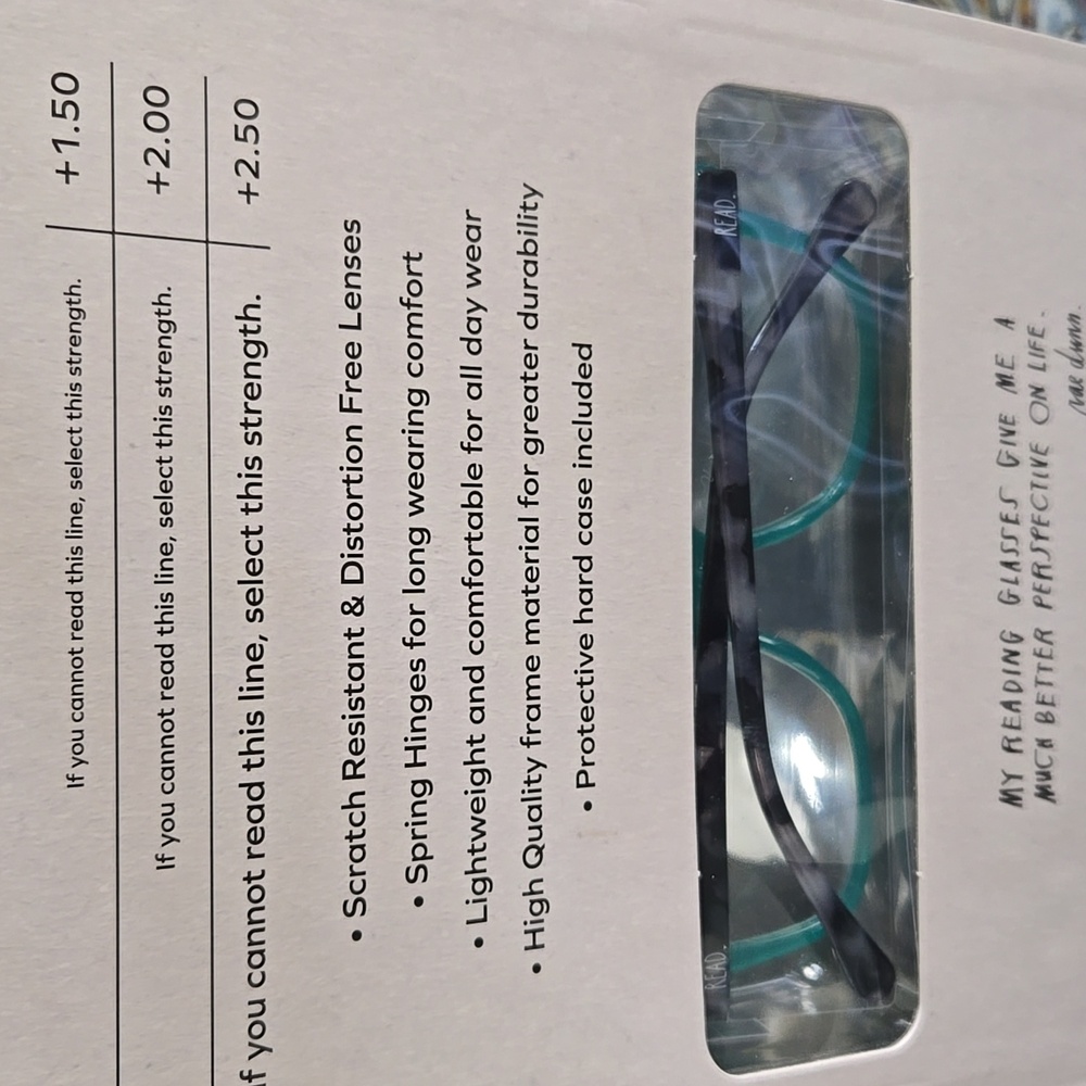 NEW RAE DUNN Read More Reading Glasses 3 Pair Set Readers +1.50 +2.00 +2.50 - Picture 5 of 9